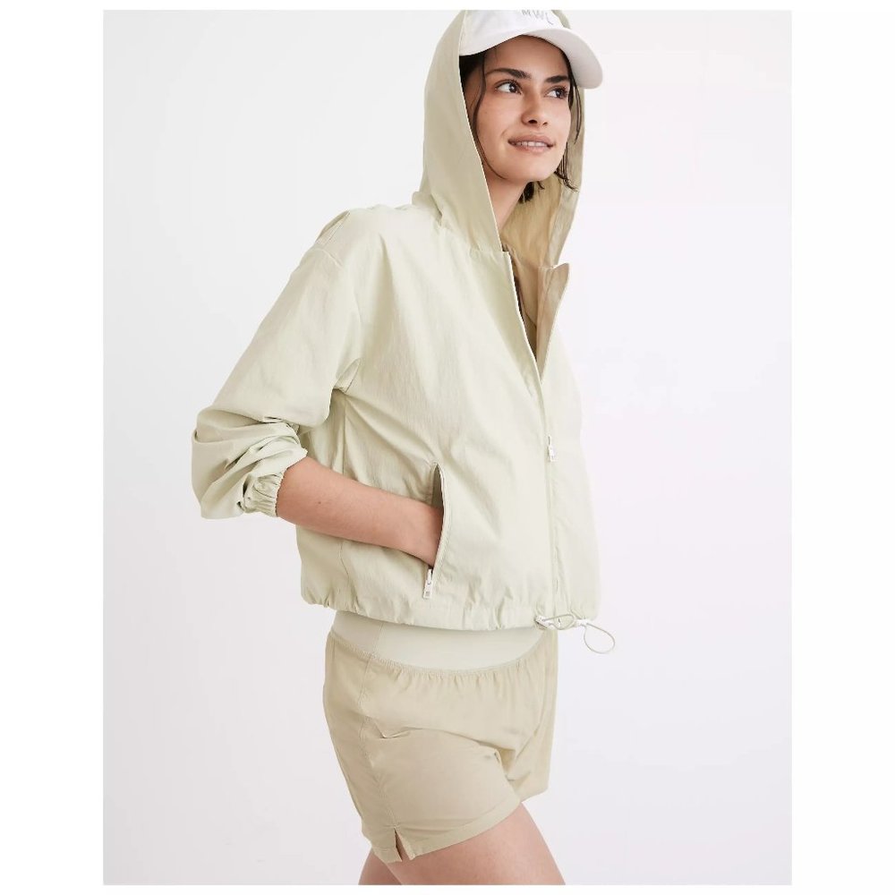 [NWT] Madewell Hiking Hoodie Crop Jacket